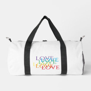 RAINBOW LIEBE Kleine Duffel Tasche