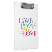 RAINBOW-LIEBE KLEMMBRETT (Rechts)