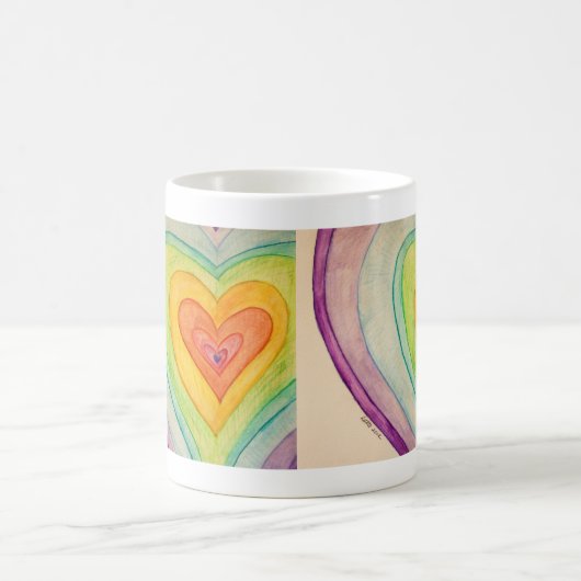Rainbow Liebe Kunst Tasse Cup (Mittel)