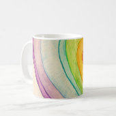 Rainbow Liebe Kunst Tasse Cup (Vorderseite Links)