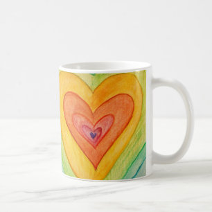 Rainbow Liebe Kunst Tasse Cup