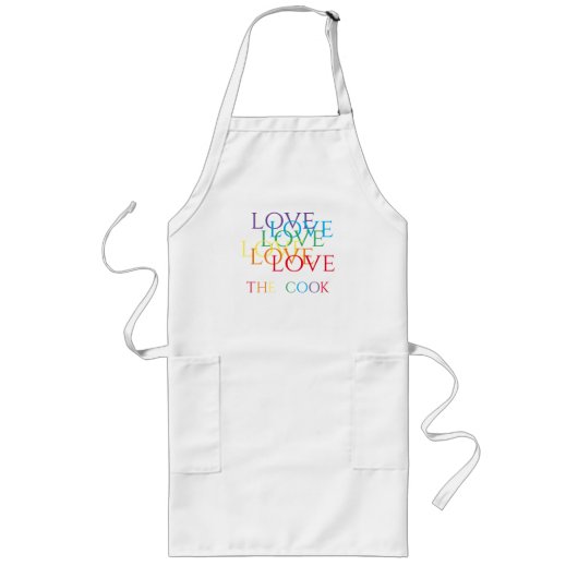 RAINBOW LIEBE Lange Schürze (Vorne)