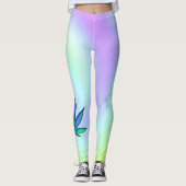 Rainbow-Liebe Leggings (Vorderseite)