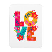 Rainbow-Liebe Magnet (Vertikal)