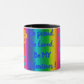 Rainbow Liebe Man Tasse (Zentrum)