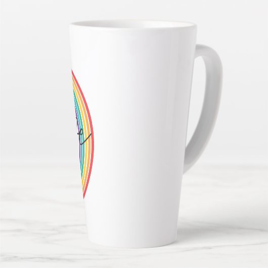 Rainbow-Liebe Milchtasse (Rechte Ecke)