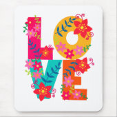 Rainbow-Liebe Mousepad (Vorne)