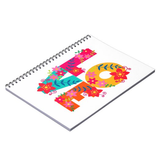 Rainbow-Liebe Notizblock (Linke Seite)