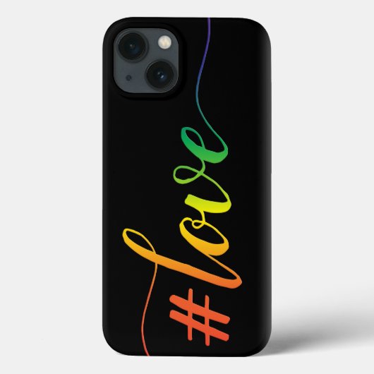Rainbow LIEBE Otterbox Case (Rückseite)