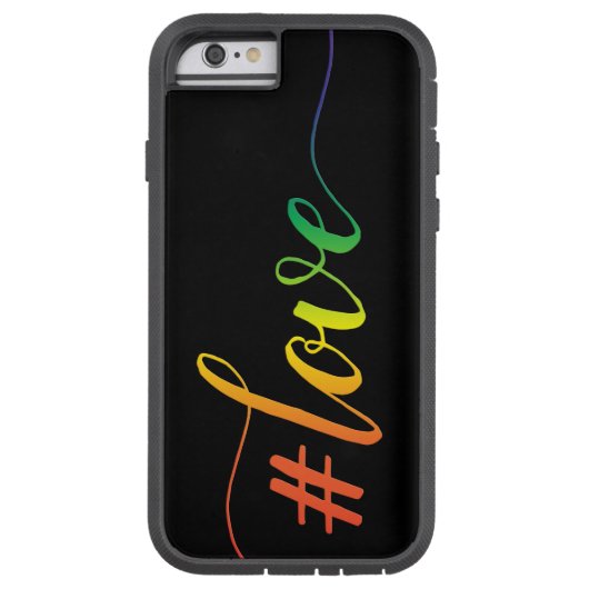 Rainbow LIEBE Otterbox Case (Rückseite)