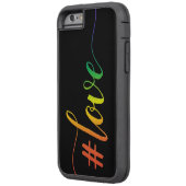 Rainbow LIEBE Otterbox Case (Rückseite Links)