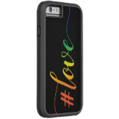 Rainbow LIEBE Otterbox Case (Rückseite/Rechts)