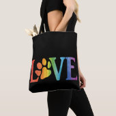 Rainbow Liebe Paw Tasche (Von Nahem)