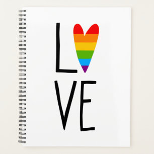 Rainbow-Liebe Planer