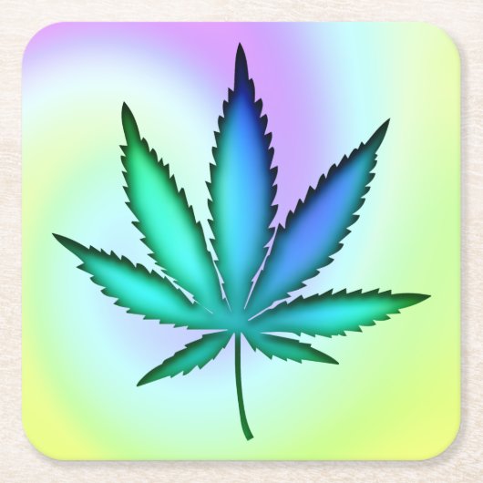 Rainbow-Liebe Rechteckiger Pappuntersetzer (Vorderseite)