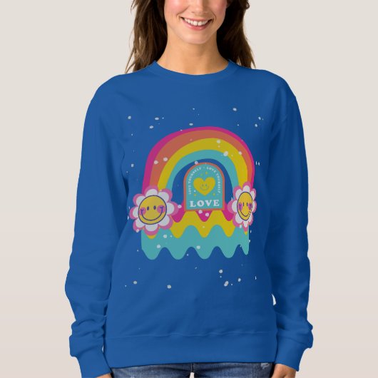 Rainbow-Liebe selbst T - Shirt (Vorderseite)