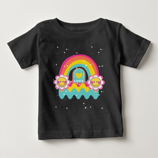 Rainbow-Liebe selbst T - Shirt (Vorderseite)