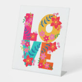 Rainbow-Liebe Sockelschild (Vorderseite)