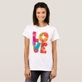 Rainbow-Liebe T-Shirt (Vorne ganz)