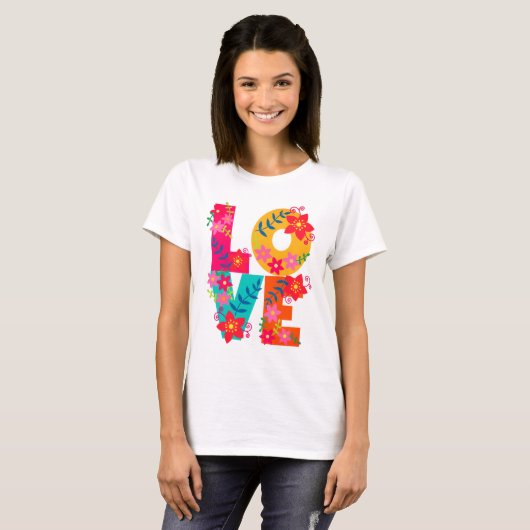 Rainbow-Liebe T-Shirt (Vorne ganz)