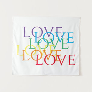 RAINBOW LIEBE Tapestry Wandteppich