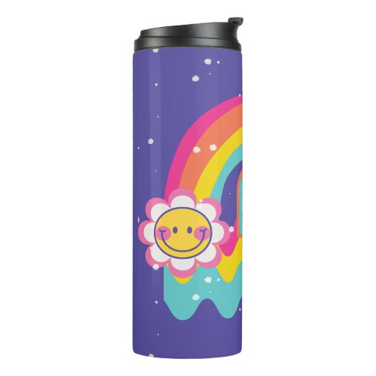 Rainbow-Liebe Thermosbecher (Nach links gedreht)