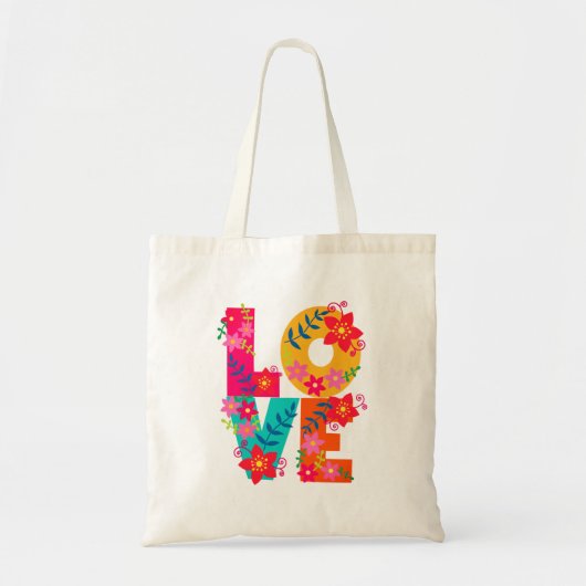 Rainbow Liebe Tote Bag Tragetasche (Vorne)