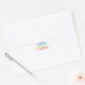 RAINBOW LIEBE Triangle Stickers (Umschlag)