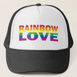 RAINBOW-LIEBE TRUCKERKAPPE