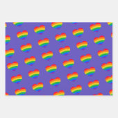 Rainbow Liebe Wrapping Paper Geschenkpapier Set (Vorderseite 2)