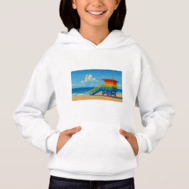 Rainbow Lifeguard von Venice Beach Hoodie