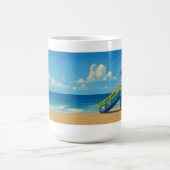 Rainbow Lifeguard von Venice Beach Kaffeetasse (Mittel)