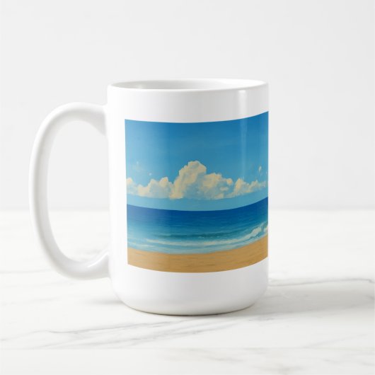 Rainbow Lifeguard von Venice Beach Kaffeetasse (Links)