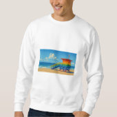 Rainbow Lifeguard von Venice Beach Sweatshirt (Vorderseite)