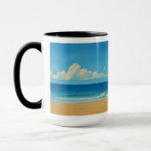 Rainbow Lifeguard von Venice Beach Tasse (Links)