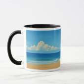 Rainbow Lifeguard von Venice Beach Tasse (Links)