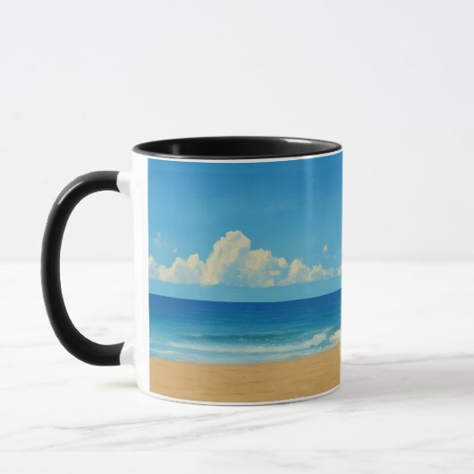 Rainbow Lifeguard von Venice Beach Tasse (Links)