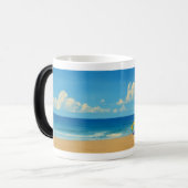 Rainbow Lifeguard von Venice Beach Verwandlungstasse (Vorderseite Links)