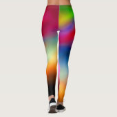 Rainbow Light Fotografie Leggings (Rückseite)