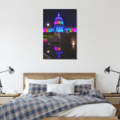 Rainbow Light in San Francisco Leinwanddruck (Insitu (Schlafzimmer))