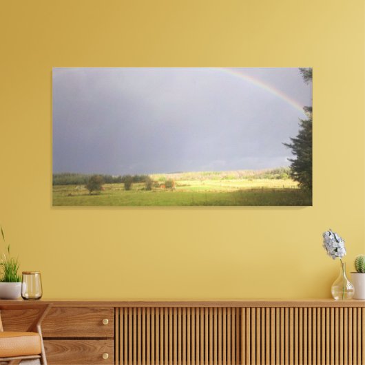Rainbow Light Leinwanddruck (Insitu (Wohnzimmer))