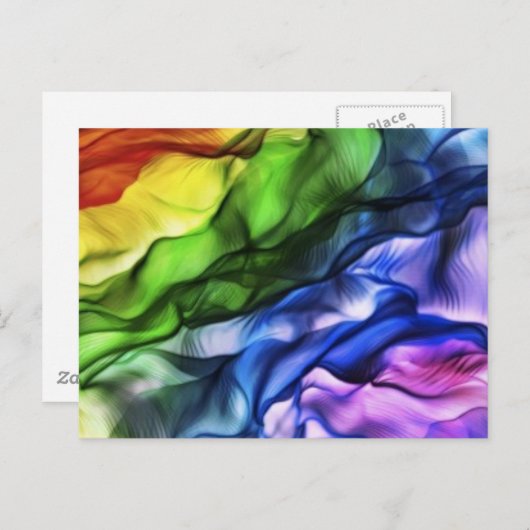 Rainbow_light Postkarte (Vorne/Hinten)