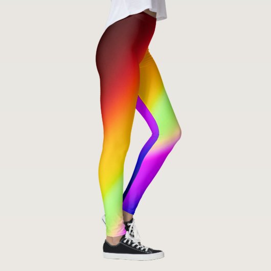 Rainbow Light Prism Unisex Leggings (Rechts)