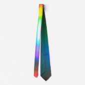 Rainbow Light Shaft Neck Krawatte (Rückseite)