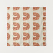 Rainbow Light: Trendy Seamless Decor. Wandteppich (Vorderseite (Horizontal))