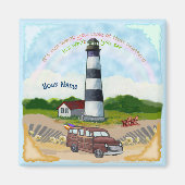 Rainbow Lighthouse Choice Magnet (Vorne)