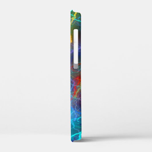 Rainbow Lightning Storm Case-Mate iPhone Hülle (Rückseite / Links)