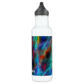 Rainbow Lightning Storm Personalisiert Cool Edelstahlflasche (Rechts)
