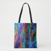 Rainbow Lightning Storm Tasche (Vorderseite)