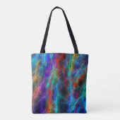 Rainbow Lightning Storm Tasche (Rückseite)